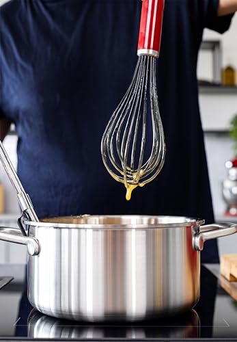 KitchenAid Classic Frusta in Silicone – Rosso Impero - immagine 6