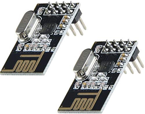 2pcs NRF24L01 2.4GHz Wireless Transceiver Module for Arduino Microcontroller | 2 Stück NRF24L01 2,4 GHz Wireless Modul für Arduino, ESP8266, Raspberry Pi, etc.