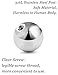 Vsnnsns 16G Piercing Balls 316L Surgical Steel Externally Threaded Replacement Balls for Septum, Lip, Eyebrow Rings - 3MM Silver 16 Gauge