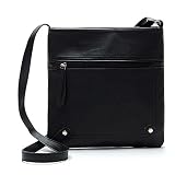 Ecokaki(TM) Women's PU Leather Fashion Handbag Shoulder Bag Functional Multi Pocket Crossbody Bag, B