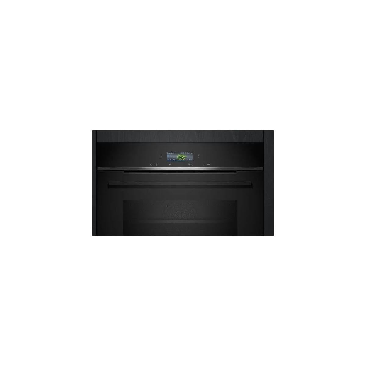 SIEMENS Four encastrable pyrolyse CM724G1B1, IQ700, Multifonction et micro ondes