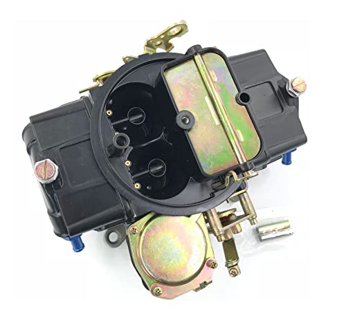 Aluminum Carburetor 600 Cfm 4150 Vacuum Secondary With Manual Choke #TOP4