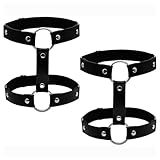 Leg Harness Set of 2 for Woman Fashion Adjustable, Rave Outfits for Woman, Festival Accesories, Leg Garter