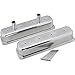 S/B Fits Chevy Tall Aluminum Centerbolt Valve Covers w/Bolts, Polished