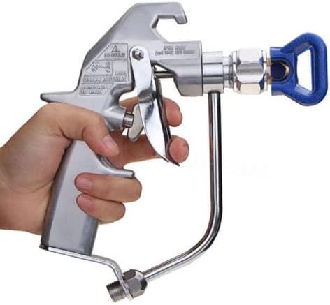 Miniatura 4 de JOLINO 243283 Silver Plus Gun 5000 PSI Pistola de pintura sin aire con punta 517 y soporte