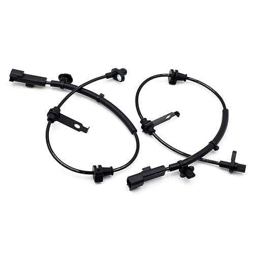 Mteycei 2Pcs Rear Left and Right ABS Wheel Speed Sensor Compatible with Ford 14-15 Edge 14-18 Fusion Replacement for Lincoln 16-18 MKX MKZ FWD without Automated Parking System Replaces DG9Z2C190J