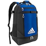 Base resistente al agua adidas Mochila unisex para equipo de utilidad, Unisex, Mochila, 5144815, azul rey, Talla única