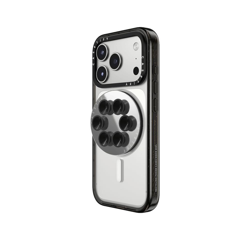 Amazon.com: CASETiFY Snappy Snap & Stick Mirror Grip Stand Magsafe