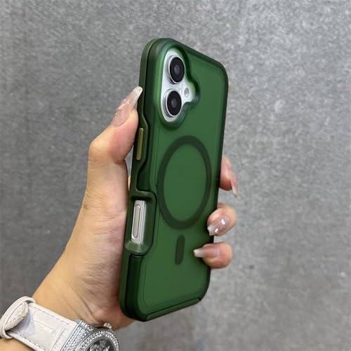Coque iPhone 12 Pro translucide haut de gamme verte à surface mate