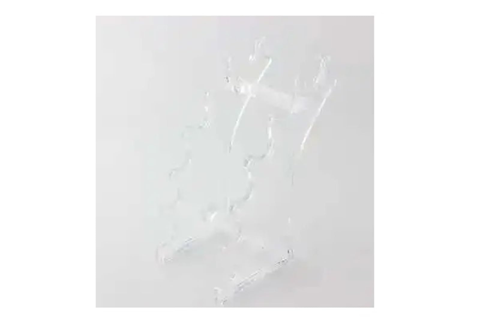 WEQYFDC Fountain Pen Holder Clear Display Exhibit Show Stand Holder For Pen Eyebrow Pencil Eyeliner Etc. By Assembling Easily Pen Holder Rack(Clear)
