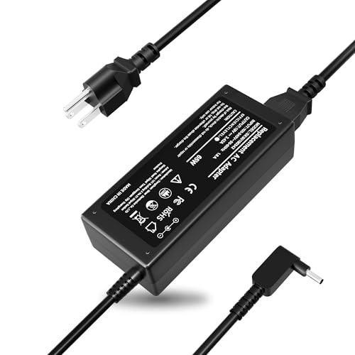 TUXIFPKU 65W 19V 3.42A Laptop Charger Compatible with Acer Chromebook