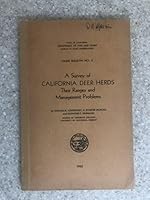 A Survey of California Deer Herds: Their Ranges and Management Problems B000PYM1B2 Book Cover
