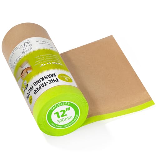 Tangibay Pre-Taped Masking Paper