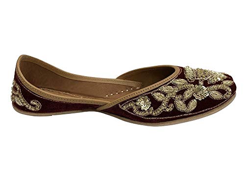 Punjabi Jooti Traditional Footwear Flat Joti Indian Shoes Wedding Handmade Juti3