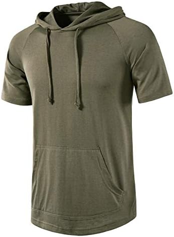 SIR7 Men's Gym Workout Active Long Sleeve Pullover Lightweight Hoodie Casual Hooded Sweatshirts