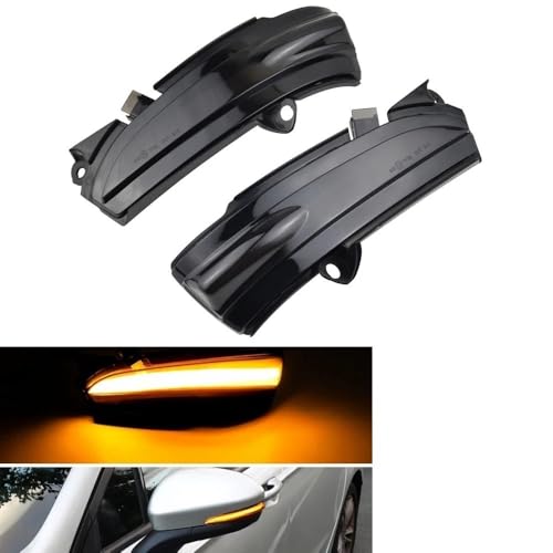 Intermitentes dinámicos de espejo para coche con luz secuencial lateral 2013-2018 3