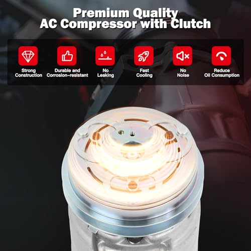 Image of CCIYU AC Compressor w /Clutch for Mitsubishi L200 2.5L 2008