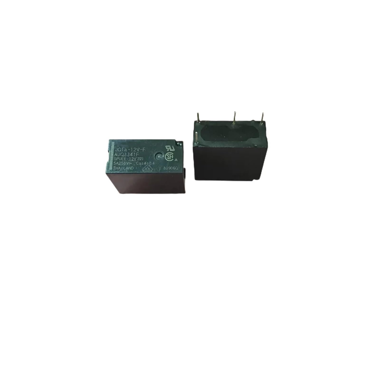PKNVKZIDK 10pcs JQ1A-5V-F 5A 250VAC 4PINS
