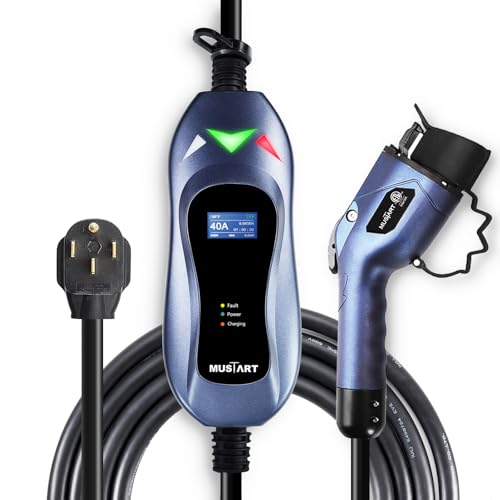 Level 2 EV Charger 40A 240V with 25ft Cable