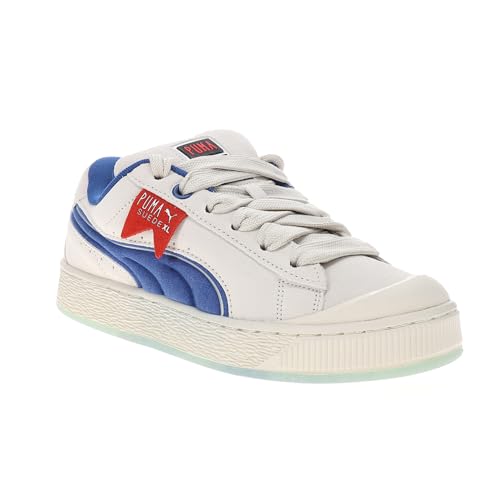 PUMA Mens Suede XL Ghostbusters Stay Puft Marshmallow Man Lace Up Sneakers Shoes Casual - White2