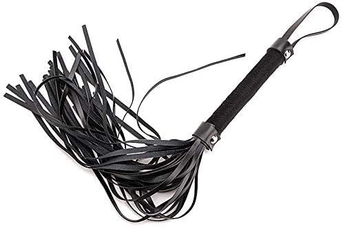 Kit deportivo de cuero para entrenamiento de caballos Hand Pat Beat Riding Crop Whip Venda de ojos Pluma Cosquillas Herramienta de castigo para su juego de 4 piezas