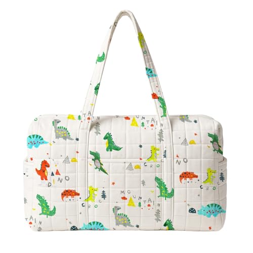 Image of MOM'S HOME New born Baby Organic cotton Travel Bag- Diaper Multipurpose Carry bags for Mothers | Pack -1 |