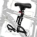 shouldbuy Kids Bike Seat Replacement with Handlebar,Detachable Front Mounted Child Bicycle Seat with Foot Pedals for Children 2~5 Years
