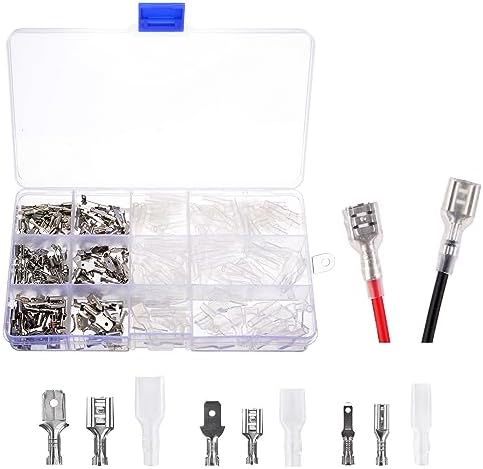Kit De 120 Cosses Électriques à Sertir - Anneaux 6/10/16/25mm² Avec Gaines Thermo