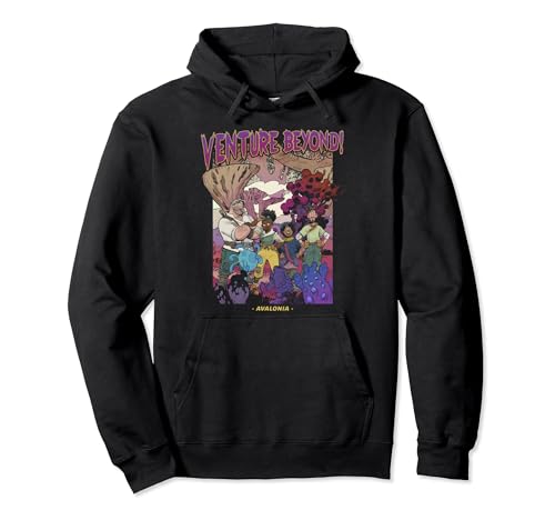 Pullover Hoodie Strange World sweat Disney Clades Family Venture Beyond noir