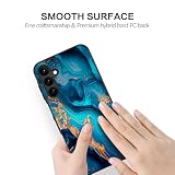 BENTOBEN Etui do Samsung Galaxy A15 5G, dopasowany krój świecący w ciemności hybrydowy twardy PC miękki TPU zderzak upadek ochronny dziewczyny kobiety mężczyźni etui na telefon do Samsung Galaxy A15