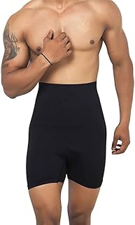 KROYWEN Modal Men Tummy Control Seamless Shorts High Waist Slimming Underwear Body Shaper Belly Girdle Boxer Stomach Fitne... Price In India
