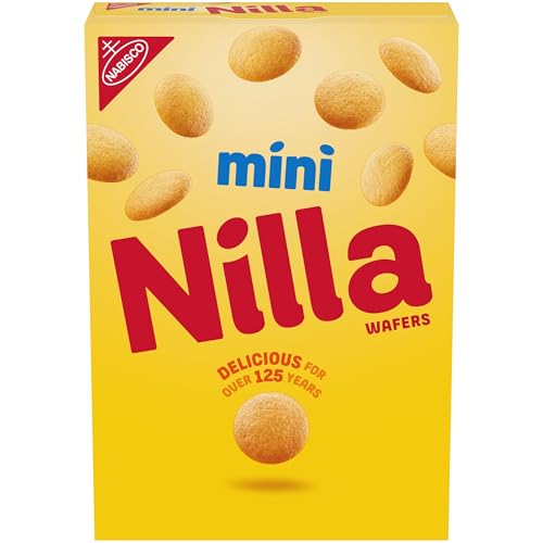 Image of Nilla Wafers Mini Cookies, Vanilla Wafers, 11 oz