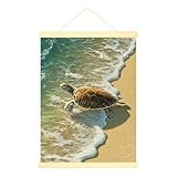 Structure et installation : conçue avec un style de volutes et finie avec un cadre en bois, cette pièce est livrée avec une corde pour une suspension facile, ce qui en fait un ajout sans tracas à votre décoration.