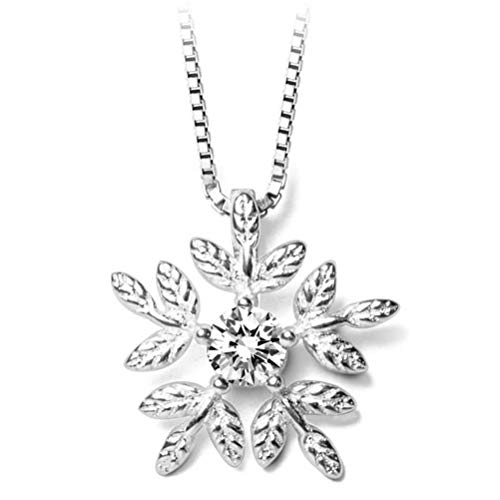 Boucles d'oreilles S925 anti-allergie petit flocon de neige diamant