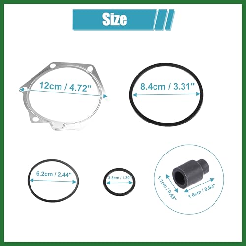 Kit piston de transmission GM TH-400 4L80E avec joint et broche d'application Motoforti - 4
