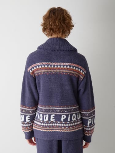 gelato pique 【HOMME】パウダーノルディックDOGジャガードカウチン PMNT255943NVYL