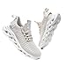 GSLMOLN Men's Walking Shoes Ultra Lightweight Breathable Running Shoes Non Slip Athletic Fashion Sneakers Mesh Workout Casual Sports Shoes Light/Grey Size 8.5