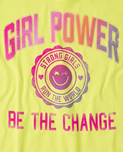 The Children's Place Girls' Sport Tee - Moisture Wicking Graphic T-Shirt