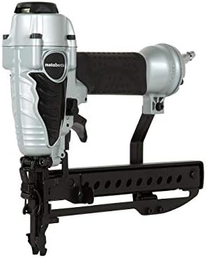 Metabo HPT 1/4-Inch Narrow Crown Finish Stapler | Pneumatic | 18 Gauge | Accepts 1/2-Inch to 1-1/2-Inch Staples | 5-Year Warranty | N3804AB3
