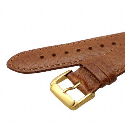 Speidel Sport Calf (20mm Regular, Medium Brown, Matching Stitching)