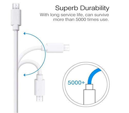 Yisen - Cavo corto Micro USB ad alta velocità da
