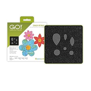 AccuQuilt GO! Crazy Petals Stanzform 55326