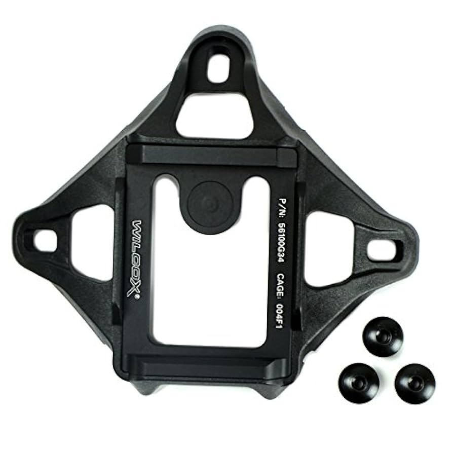 Amazon | WILCOX タイプ NVG ヘルメットシュラウド ブラック