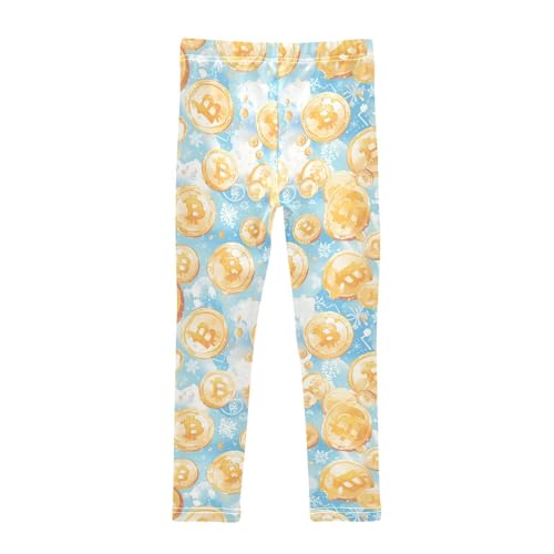 KLL (prop1) (keyword) for Toddler Girls, Flying Bitcoins and Snowflakes, (prop2) (longword) (Scenario) 4T2