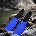 rockible Snorkeling Fins Diving Fins Traveling Gear Versatile Full Foot Pocket Swimming Flippers Long Fins for Summer Swimming Outdoor, S