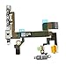Johncase Original iphone 5s Power Button Replacement Switch Mute Volume Button Switch Connector Shock Flex Ribbon Cable,already installed High quality Metal Bracket Pre-installed Replacement Repair For iPhone 5S