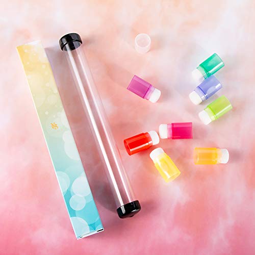 Yoseng 8 Finger Ink Soft Bristle Blending Brushes Daubers For Painting, Drawing, Ink, Card Making, Commodities For Finger Painting, Crafter Color Coded Handles Ink Blender Tool Rainbow #TOP1