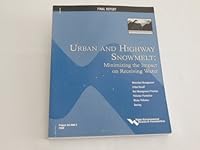 Urban and highway snowmelt: Minimizing the impact on receiving water 0966255399 Book Cover