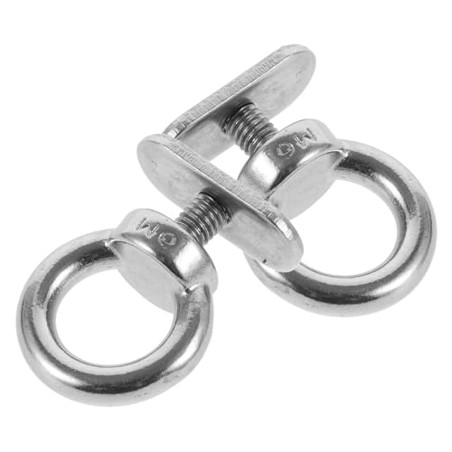 Anneaux de levage pour rail de kayak en acier inoxydable - Lot de 5 pour tente et auvent