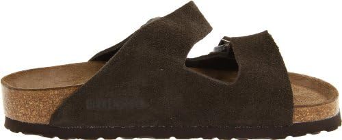 Birkenstock Arizona Soft Footbed Mocha Suede Narrow Width - EU Size 37 / Women's US Size 6-6.5 - Image 6